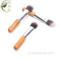 Кисть для тональной основы Mini Bamboo Make Up Foundation Brush